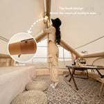 Uppblåsbart tält 8–10 personer – 4-säsongs glampingtält