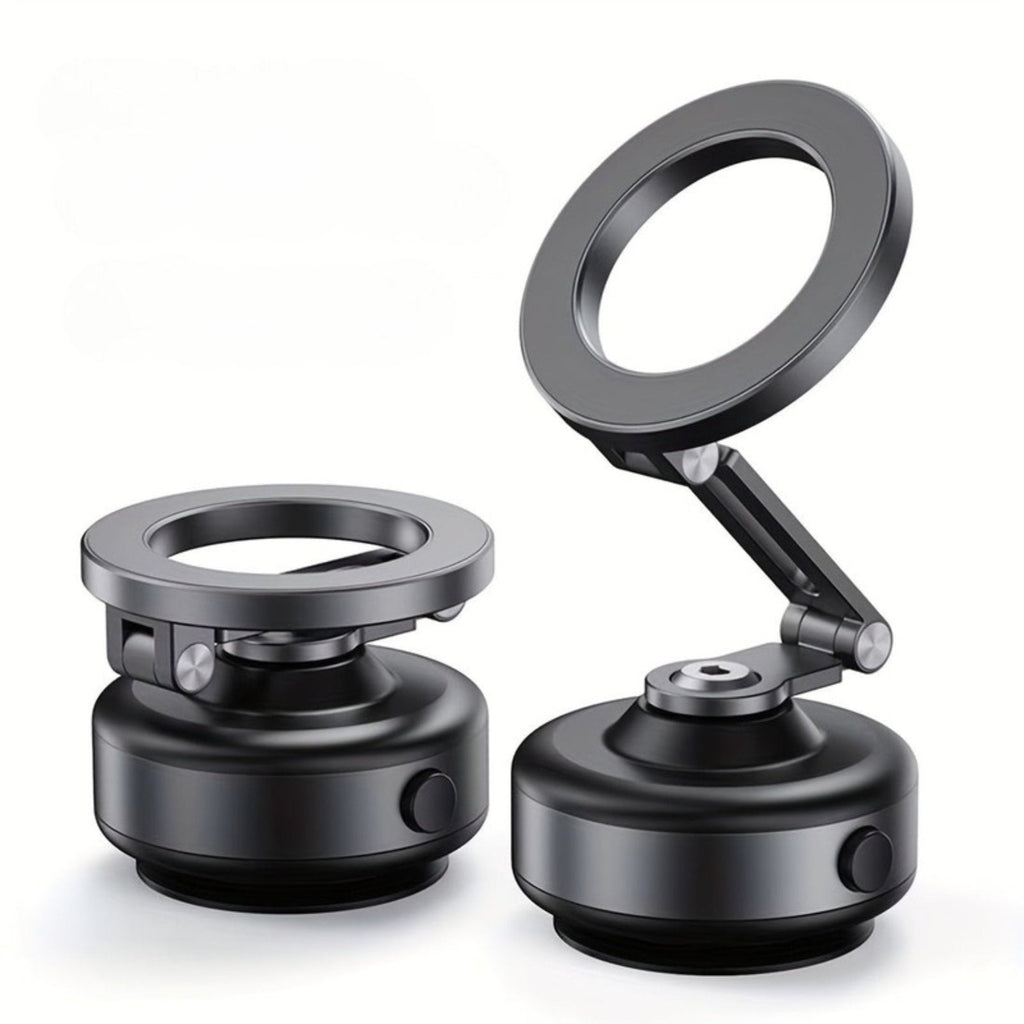 MagnetMount™ – Mörkgrå Bilhållare med 360° Rotation