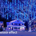 MeteorLjusSol™ – LED Ljusslinga med Solcell och Effekter