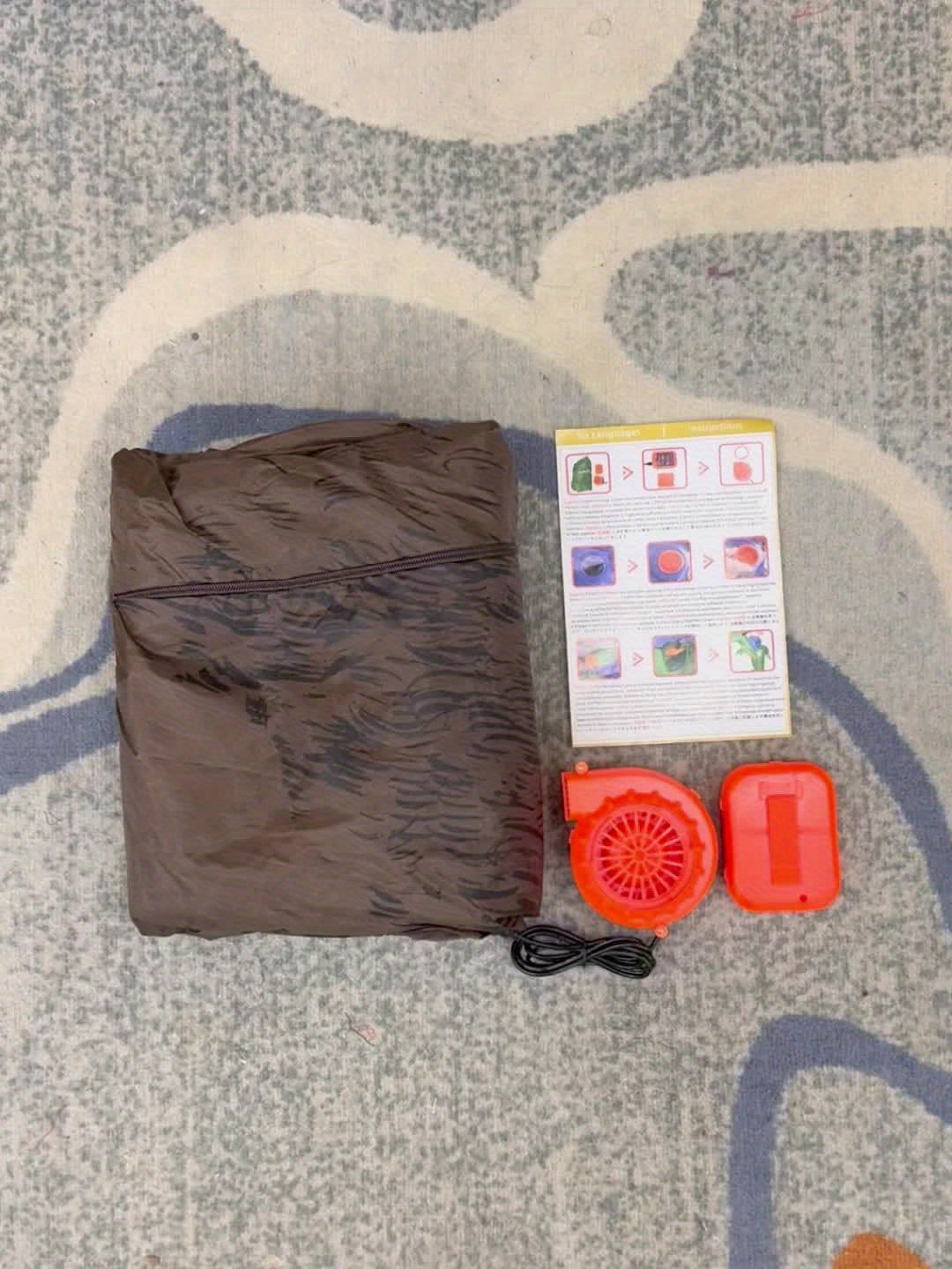 Uppblåsbar Gorilla Maskeraddräkt för Vuxna