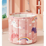 BadaBarn™ – Hopfällbar Badbalja för Barn & Bebisar