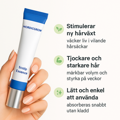 Nordicgrow – Mot håravfall & för tjockare hår
