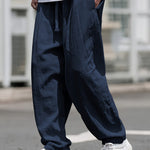 White Comfort Pants™ – Miesten kesähousut joustavalla vyötäröllä