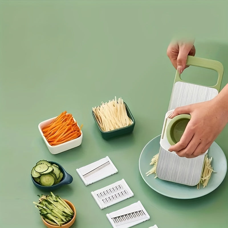 SkivSet – 14-delars grönsaksskärare med utbytbara blad