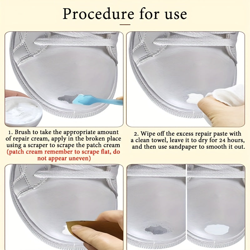 LäderFix – Reparationskit för vitt läder