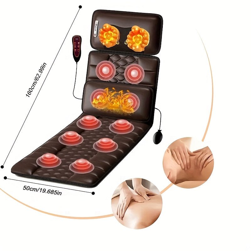 MassageMadrassen™ – Kokovartalohieronta lämmöllä ja tärinällä