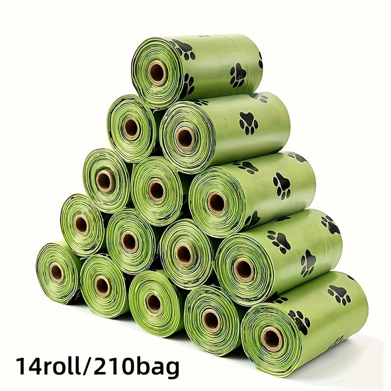 540/210-pack Hundbajspåsar med Söt Tassdesign