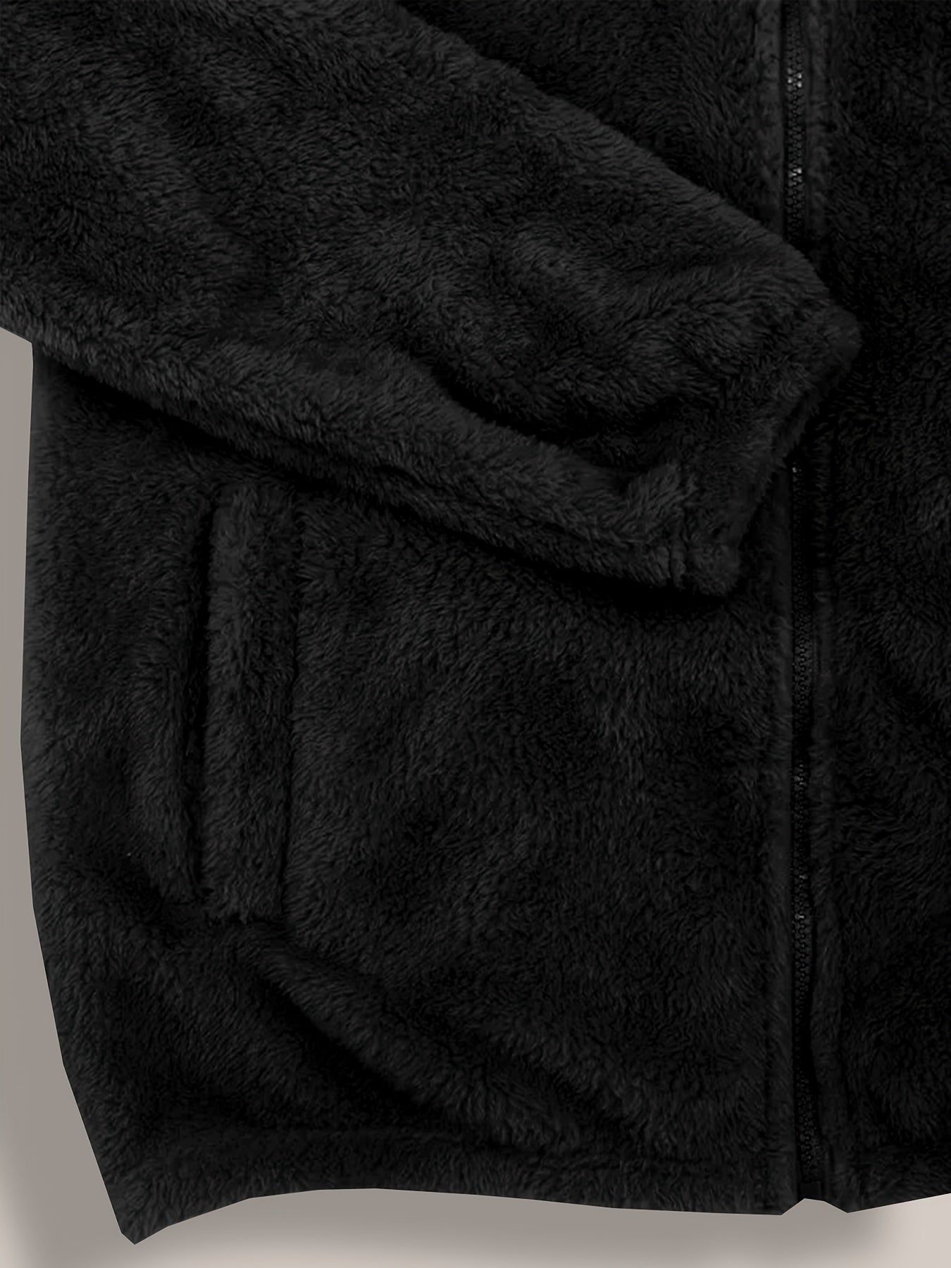 Herrjacka hoodie – fleecefodrad varm höst/vinter