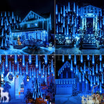 MeteorLjusSol™ – LED Ljusslinga med Solcell och Effekter