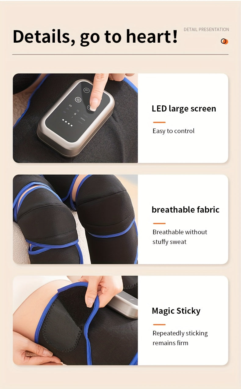 BenMassage™ – Kompressionsmassage med Värme & 3 Lägen