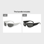 Muodikkaat silmälasit – tyylikäs muotoilu ja heijastavat linssit