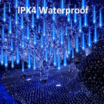 MeteorLjusSol™ – LED Ljusslinga med Solcell och Effekter