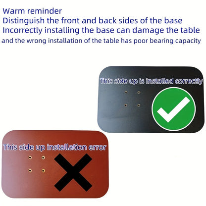 Pieni säädettävä pöytä, jossa 360° kierto