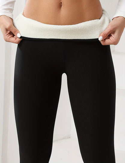 Yoga leggings dam – värmande & elastiska