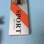 Digital herrklocka – stor display & fitness­spårning