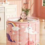 BadaBarn™ – Hopfällbar Badbalja för Barn & Bebisar