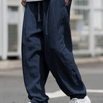 White Comfort Pants™ – Miesten kesähousut joustavalla vyötäröllä