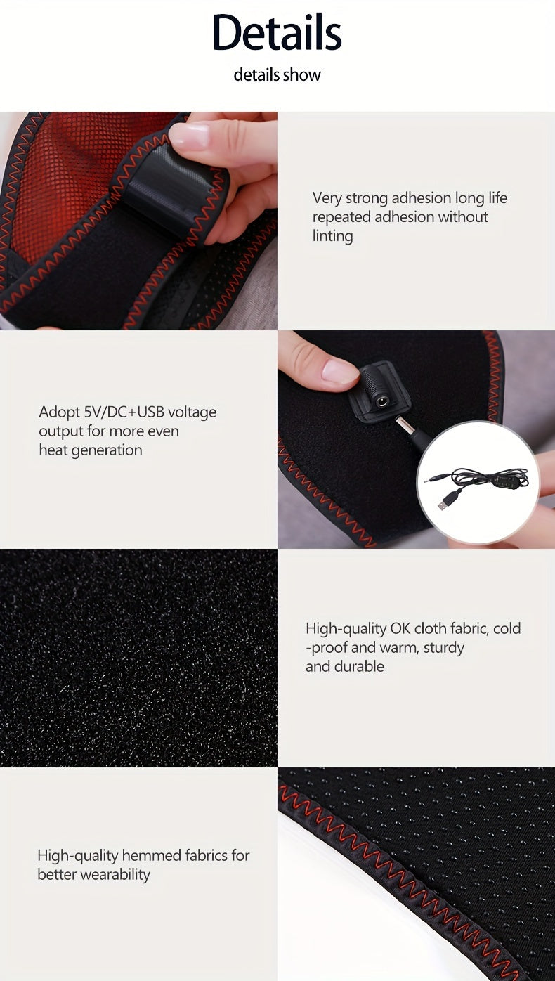 SmartNacke™ – Nackstöd med Värme, Massage & Timer (USB)