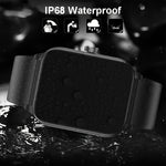 Digital herrklocka – stor skärm & sportlägen