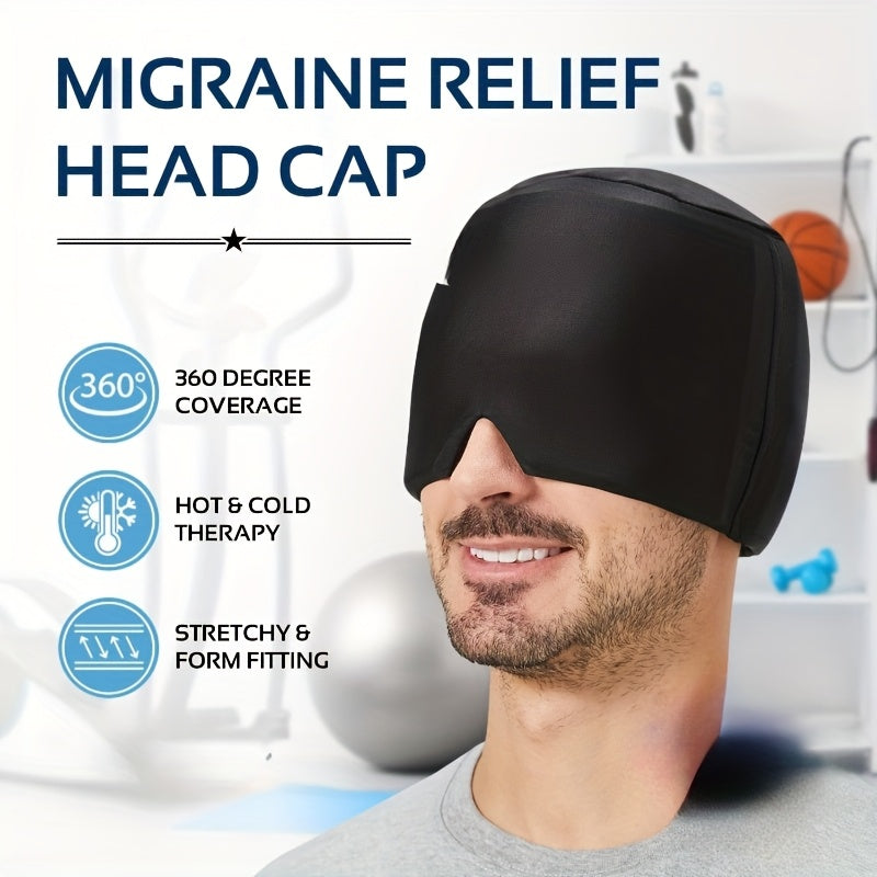 KylaHuvud™ – Justerbart Kylband för Migrän & Ögon