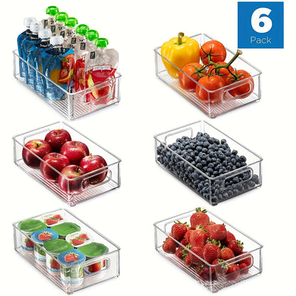 KylSmart™ – 6-pack Stapelbara Förvaringslådor