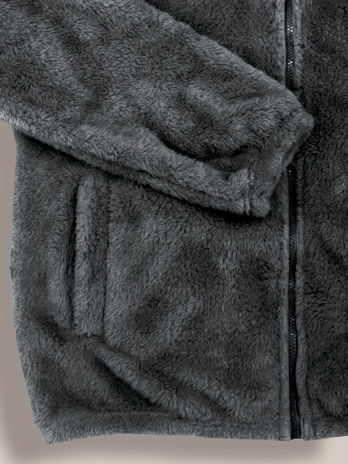 Herrjacka hoodie – fleecefodrad varm höst/vinter