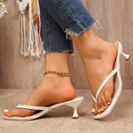 StilSandal – Elegant klack med ankelrem