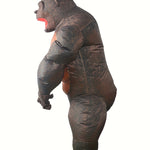 Uppblåsbar Gorilla Maskeraddräkt för Vuxna