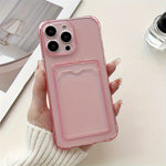 Korttikotelo – Läpinäkyvä matkapuhelimen suojakotelo korttipaikalla