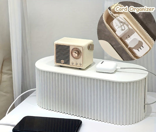 KabelBox™ – Praktisk Kabelorganisatör med Lock