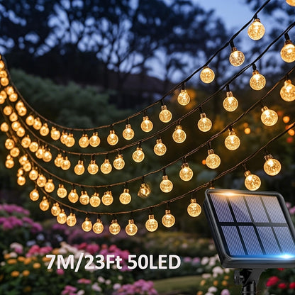 SolarUtomhusljus™ – Färgvarma LED Ljusslingor