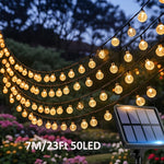 SolarUtomhusljus™ – Färgvarma LED Ljusslingor