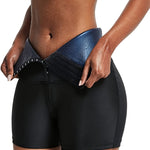 Svett Shorts™ – Tights med Magkontroll, Svarta för Träning