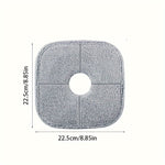 MoppDuk – Tvättbar refillduk för fyrkantig golvmopp