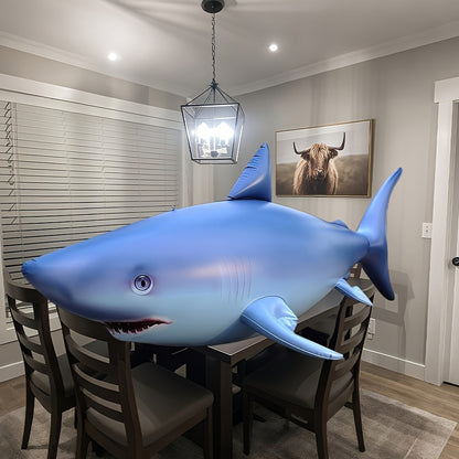 Uppblåsbar Hajdekoration för Fest och Utomhusbruk