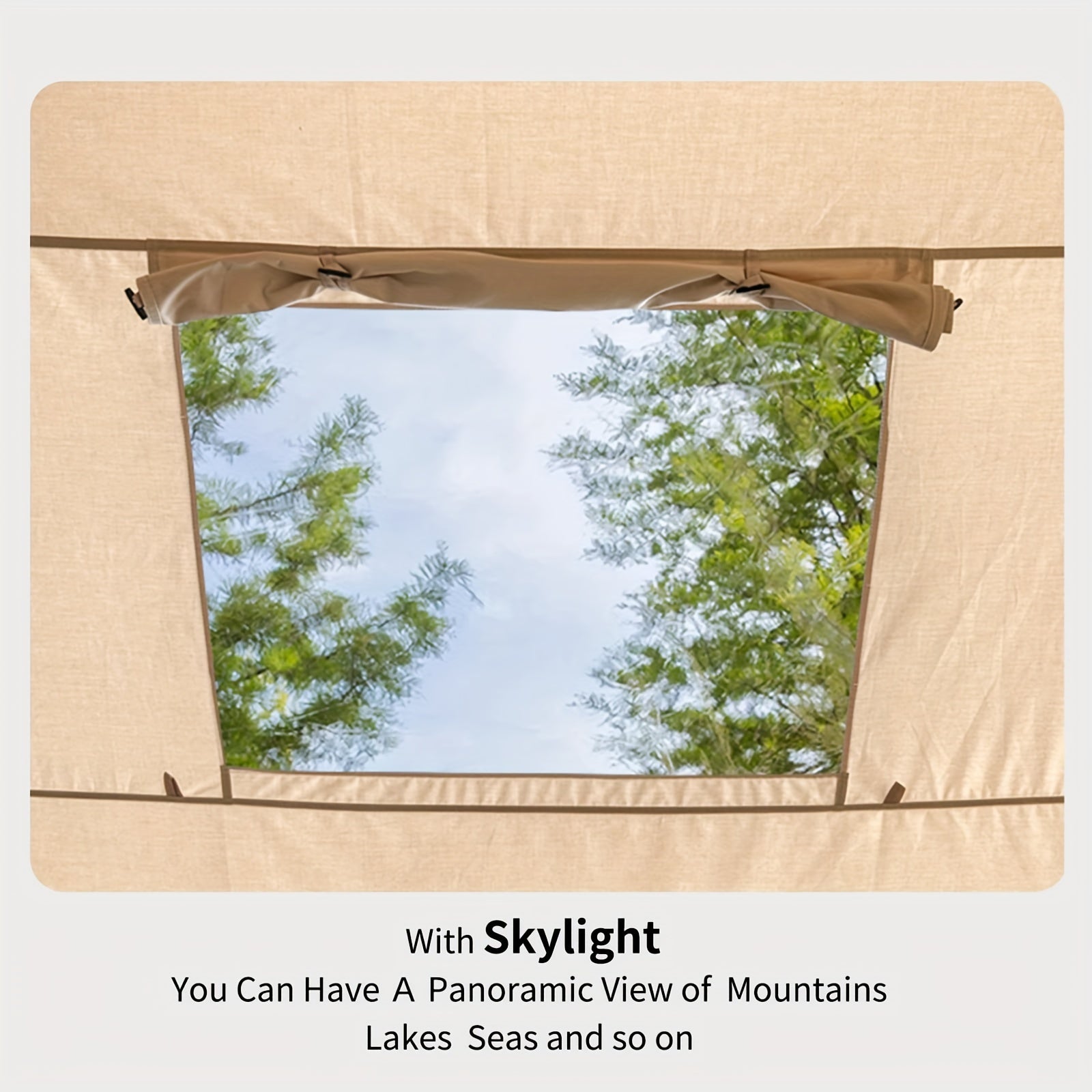 Uppblåsbart tält 6 personer – lätt campingtält med snabb montering