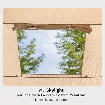 Uppblåsbart tält 6 personer – lätt campingtält med snabb montering