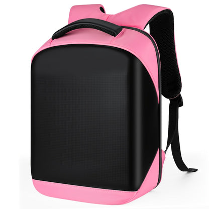 LED-Ryggsäck med Fullfärgsdisplay, Programmerbar