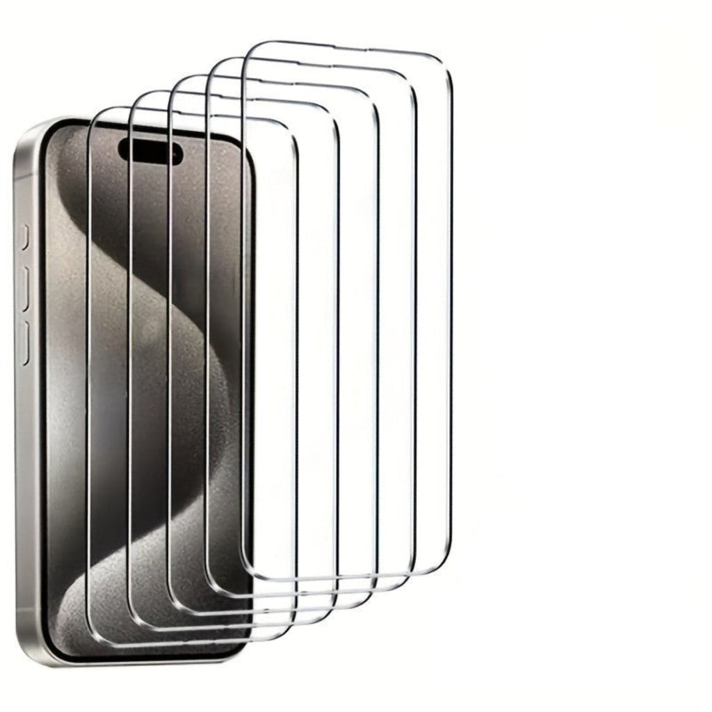 GlasSkydd – 5-pack skärmskydd i härdat glas