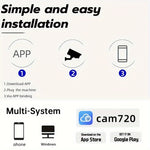 Inomhuskamera med Färgseende & Rörelse