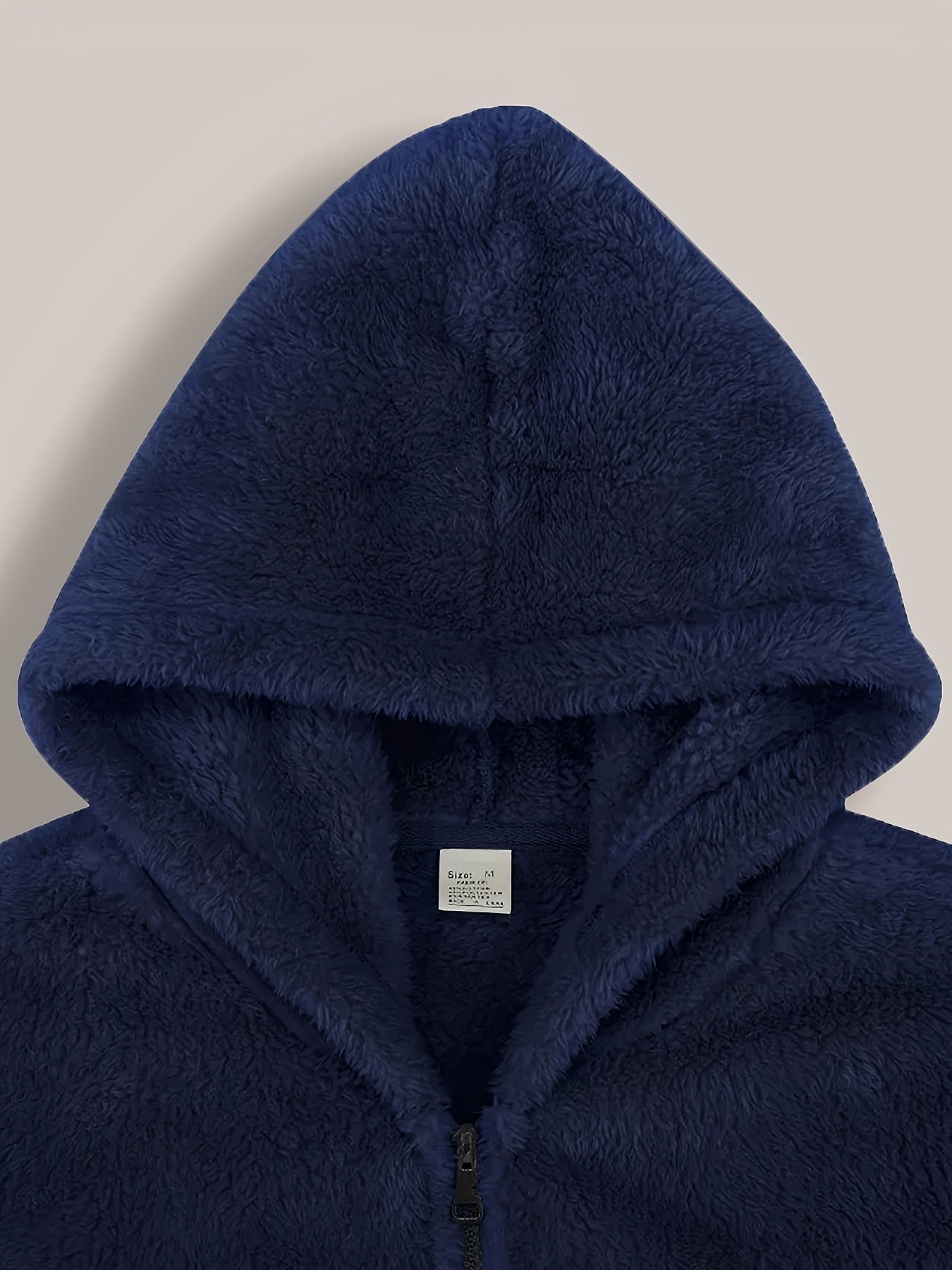Herrjacka hoodie – fleecefodrad varm höst/vinter