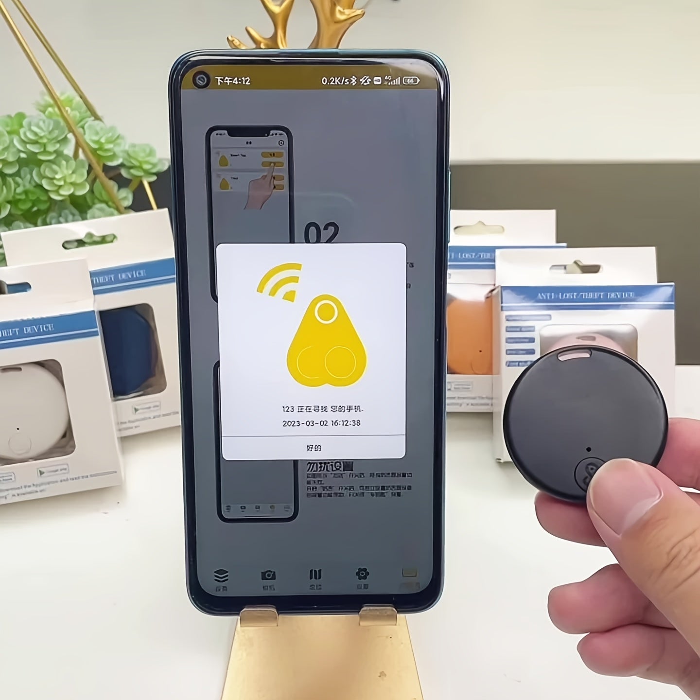 Smart Tracker för Husdjur och Prylar, Vattentät
