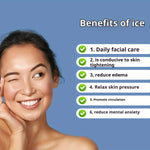 Hopfällbar Silikonskål för Kylande Ansiktsbehandling