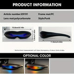 Futuristiske alienbriller – unisex med etui