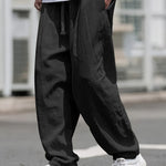 White Comfort Pants™ – Miesten kesähousut joustavalla vyötäröllä