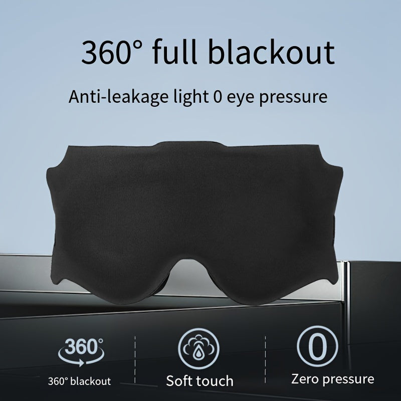 SovMask – 3D-ögonmask med total mörkläggning