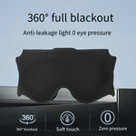 SovMask – 3D-ögonmask med total mörkläggning