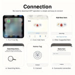 4-Pack GPS-Spårare, Anti-förlust för Husdjur och Prylar