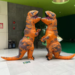 Puhallettava T-Rex-asu aikuisille