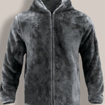 Herrjacka hoodie – fleecefodrad varm höst/vinter